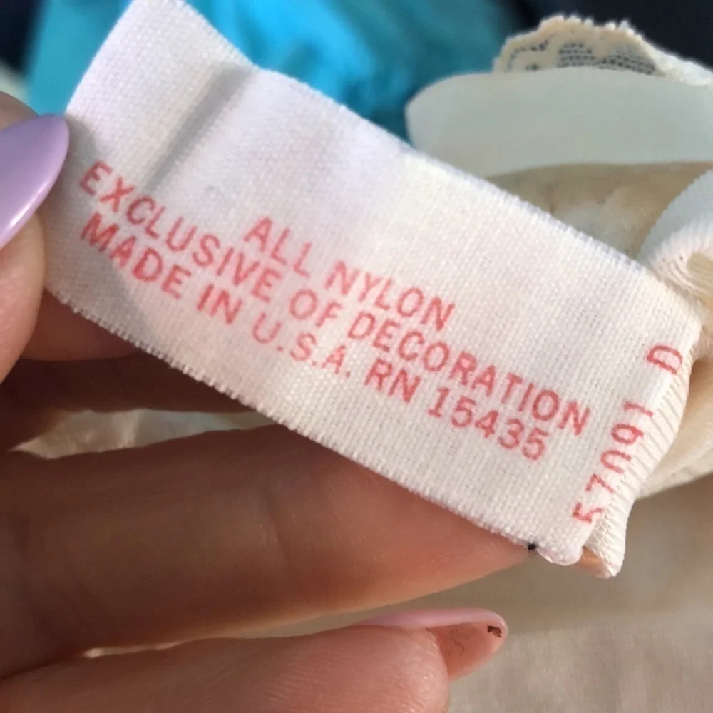 Vintage Gilead Slip Nightgown Lace Trim Cream Size 36 Lingerie